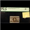 Image 2 : PCGS 1863 US Fractional Currency 50c Second Issue FR-1317 Washington In Oval With surcharge "18-63" 