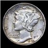 Image 2 : 1943-d Mercury Dime 10c Grades Select AU