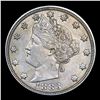 Image 2 : 1883 N/C Liberty Nickel 5c Grades Choice Unc