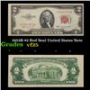 1953B $2 Red Seal United States Note Grades vf+