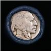 Image 2 : Buffalo Nickel Shotgun Roll in Old Bank Style 'Bell Telephone'  Wrapper 1917 & D Mint Ends.