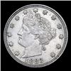 Image 2 : 1883 N/C Liberty Nickel 5c Grades Choice Unc