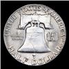 Image 3 : 1953-s Franklin Half Dollar 50c Grades Select+ Unc