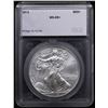 Image 4 : 2012 Silver Eagle Dollar $1 Graded ms69+ By SEGS