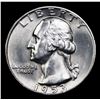 Image 2 : 1953-p Washington Quarter 25c Grades GEM+ Unc