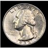 Image 2 : 1932-p Washington Quarter 25c Grades Choice AU/BU Slider