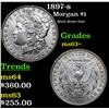 Image 1 : 1897-s Morgan Dollar $1 Grades Select+ Unc