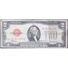 Image 2 : 1928C $2 Red Seal Legal Tender Note Grades vf+