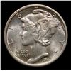 Image 2 : 1945-s Mercury Dime 10c Grades GEM+ Unc