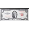 Image 2 : 1953A $2 Red Seal Legal Tender Note Grades Choice CU