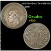 Image 1 : 1870 Sweden 1 Öre KM-705 Grades vf++