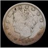 Image 2 : 1883 n/c Liberty Nickel 5c Grades vf+