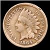 Image 2 : 1864 CN Indian Cent 1c Grades vf, very fine