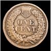 Image 3 : 1863 Indian Cent 1c Grades vf+