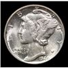 Image 2 : 1940-p Mercury Dime 10c Grades Choice Unc