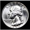 Image 2 : 1953-d Washington Quarter 25c Grades GEM+ Unc