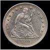 Image 2 : ***Auction Highlight*** 1860-o Seated Liberty Quarter 25c Graded Select Unc By USCG (fc)