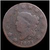 Image 2 : 1821 Coronet Head Large Cent 1c Grades vg+