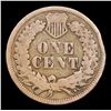 Image 3 : 1862 Indian Cent 1c Grades f+