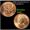 Image 1 : 1966 Canada Cent 1c Grades Choice Unc