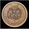 Image 3 : 1863 Indian Cent 1c Grades f+