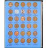 Image 3 : Complete Lincoln 1c Whitman folder #2, 1941-1965, 64 coins.