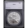 Image 4 : 2019 Silver Eagle Dollar $1 Graded ms70 By SEGS