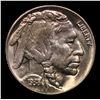 Image 2 : 1938-d Buffalo Nickel 5c Grades GEM+ Unc