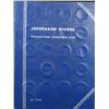 Image 2 : Partial Jefferson 5c Whitman book, 1939-1959. 45 coins in total, including all of the wartime silver