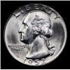 Image 2 : 1953-s Washington Quarter 25c Grades GEM Unc