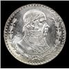 Image 2 : 1966 Mexico ESTADOS UNIDOS MEXICANOS Peso  Grades Select+ Unc
