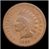 Image 2 : 1865 Indian Cent 1c Grades f+