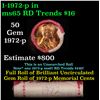 Image 1 : Shotgun Lincoln 1c roll, 1972-p 50 pcs Unicoin Wrapper