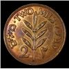 Image 2 : 1927 Palestine 2 Mils KM-2 Grades Select Unc