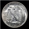 Image 3 : 1938-p Walking Liberty Half Dollar 50c Grades Choice+ Unc