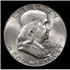 Image 2 : 1962-p Franklin Half Dollar 50c Grades Choice+ Unc