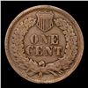 Image 3 : 1863 Indian Cent 1c Grades f+
