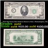 1934 $20 Green Seal Federal Reserve Note  (Philadelphia, PA) Grades Select AU