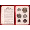 Image 3 : Australia 1970 Royal Australian Mint Uncirculated Coin Set in rare red wallet