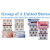 Image 1 : Group of 2 United States Mint Set in Original Government Packaging! From 2001-2002 with 40 Coins Ins