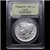 Image 4 : ***Auction Highlight*** 1921-p Peace Dollar $1 Graded Select Unc By USCG (fc)