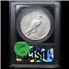 Image 5 : ***Auction Highlight*** 1921-p Peace Dollar $1 Graded Select Unc By USCG (fc)