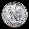Image 3 : 1945-s Walking Liberty Half Dollar 50c Grades Choice+ Unc