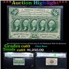 Image 1 : ***Auction Highlight*** 1863 US Fractional Currency 50¢ First Issue Fr-1313 Washington With Out Moni