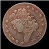Image 2 : 1826 Classic Head half cent 1/2c Grades f+