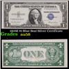 1935E $1 Blue Seal Silver Certificate Grades Choice AU/BU Slider