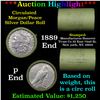 ***Auction Highlight*** Manufactures Hanover Trust Shotgun 1889 & 'P' Ends Mixed Morgan/Peace Silver