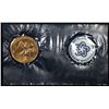 Image 3 : 1973 Bicentennial First Day Cover Commemorative Medal & Stamps.