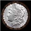 Image 2 : ***Auction Highlight***  AU/BU Slider Brinks Shotgun Morgan $1 Roll 1900 & O Ends Virtually UNC (fc)