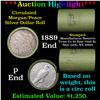 ***Auction Highlight*** Manufactures Hanover Trust Shotgun 1889 & 'P' Ends Mixed Morgan/Peace Silver